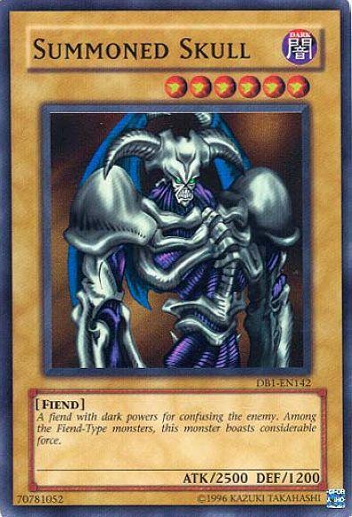 Summoned Skull [DB1-EN142] Super Rare (ONLINE ORDER ONLY)