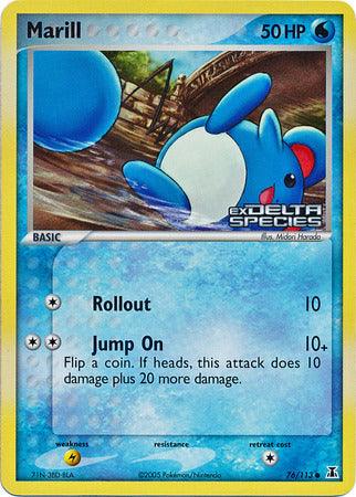 Marill (76/113) (Stamped) [EX: Delta Species] (Online Only)