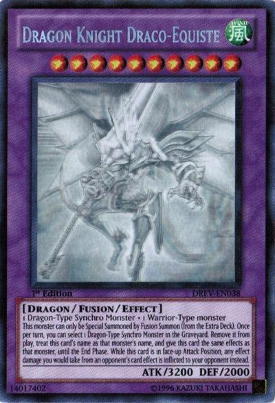 Dragon Knight Draco-Equiste [DREV-EN038] Ghost Rare (ONLINE ORDER ONLY)
