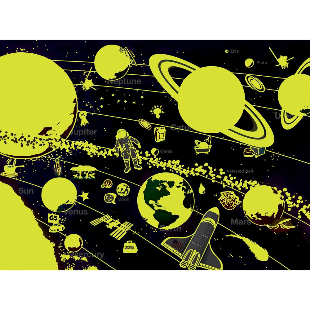 Explorer - Solar System 60 Piece Glow in the Dark Jigsaw Puzzle (ONLINE ORDER ONLY)