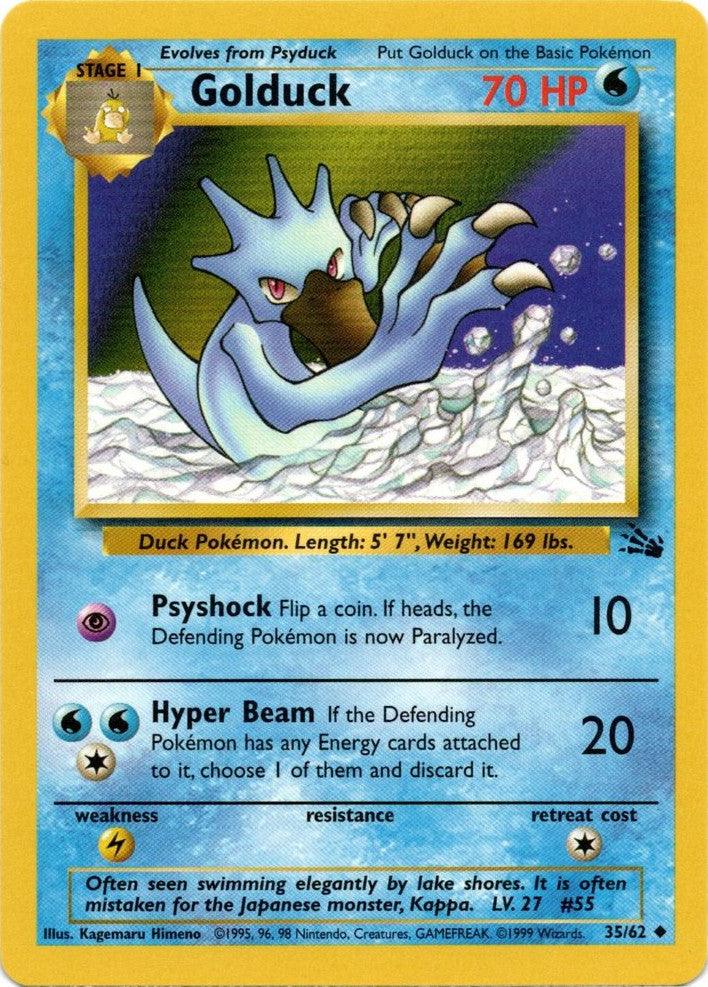 Golduck (35/62) [Fossil Unlimited] (Online Only)