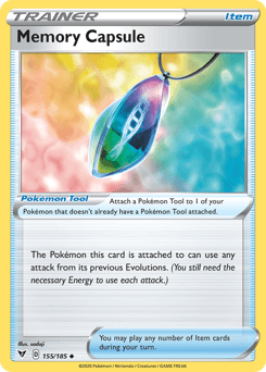 Memory Capsule (155/185) [Sword & Shield: Vivid Voltage] (Online Only)