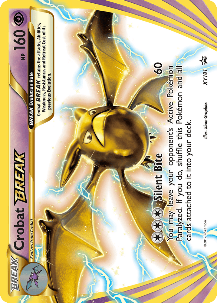 Crobat BREAK (XY181) [XY: Black Star Promos] (Online Only)