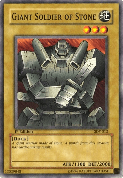 Giant Soldier of Stone [SDY-013] Common (ONLINE ORDER ONLY)