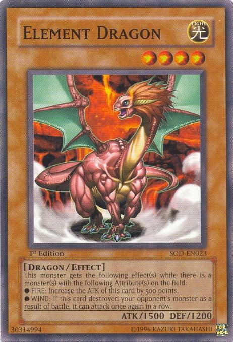 Element Dragon [SOD-EN023] Common (ONLINE ORDER ONLY)