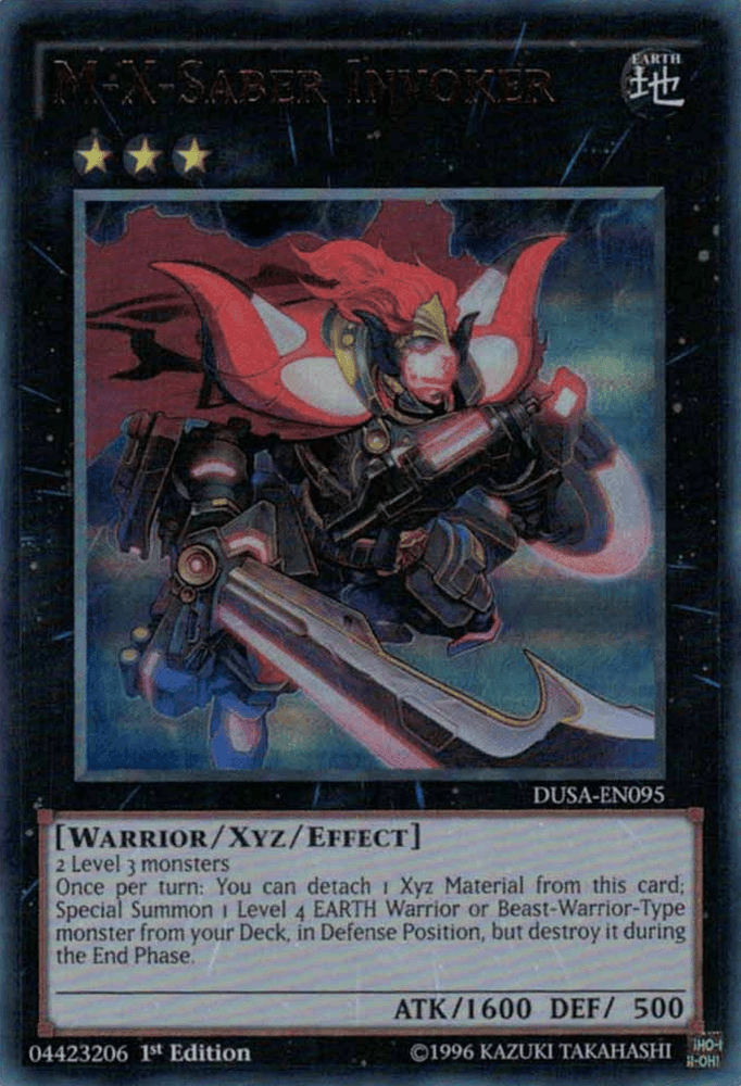 M-X-Saber Invoker [DUSA-EN095] Ultra Rare (ONLINE ORDER ONLY)