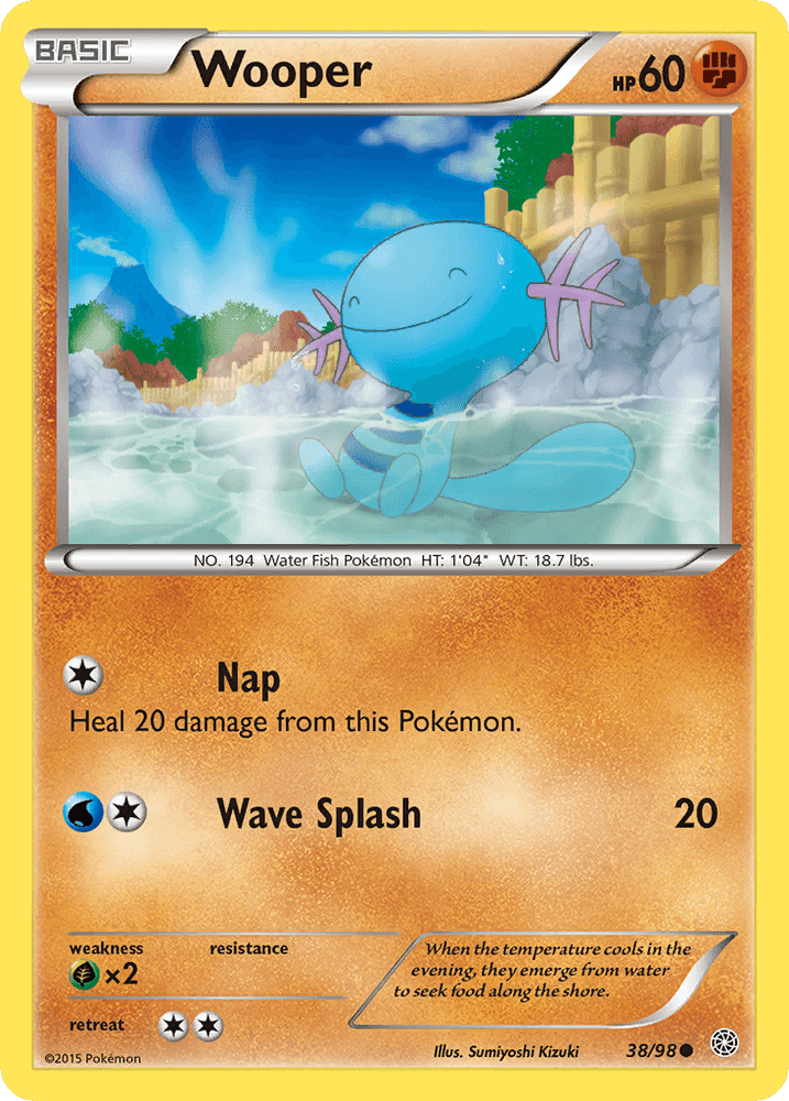 Wooper (38/98) [XY: Ancient Origins] (Online Only)