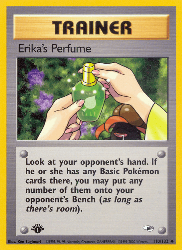 Erika's Perfume (110/132) [Gym Heroes 1st Edition] (Online Only)