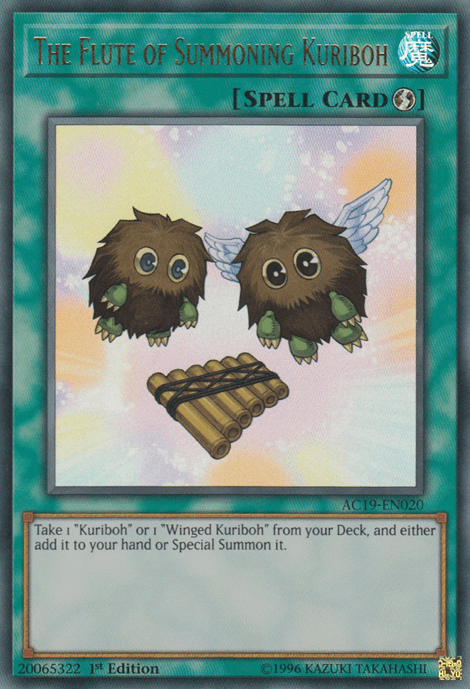 The Flute of Summoning Kuriboh [AC19-EN020] Ultra Rare (ONLINE ORDER ONLY)