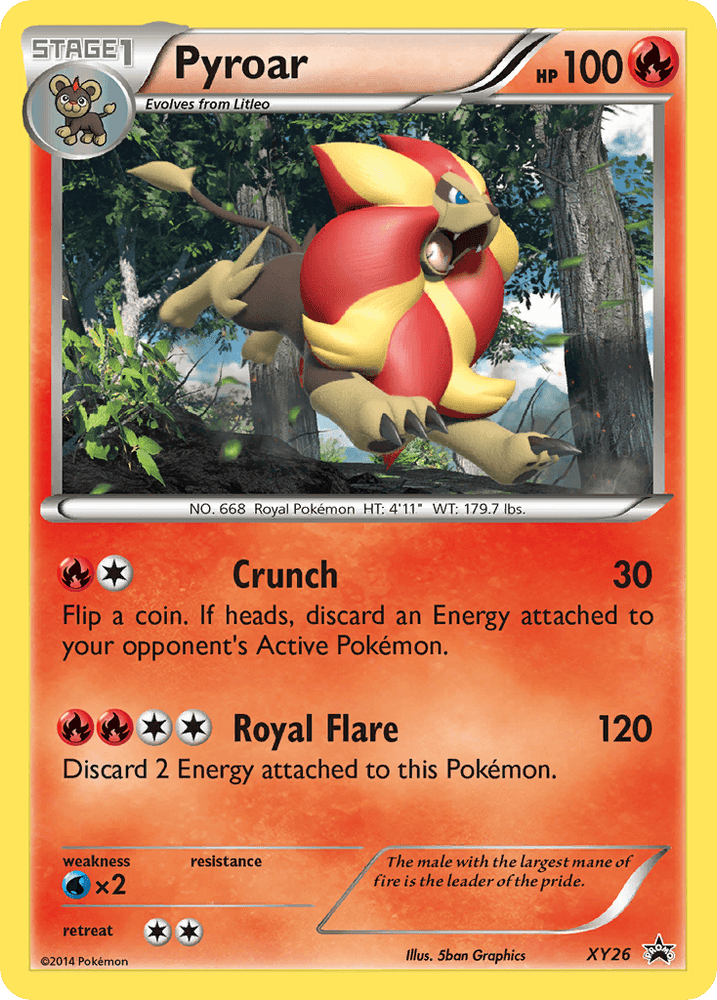 Pyroar (XY26) [XY: Black Star Promos] (Online Only)