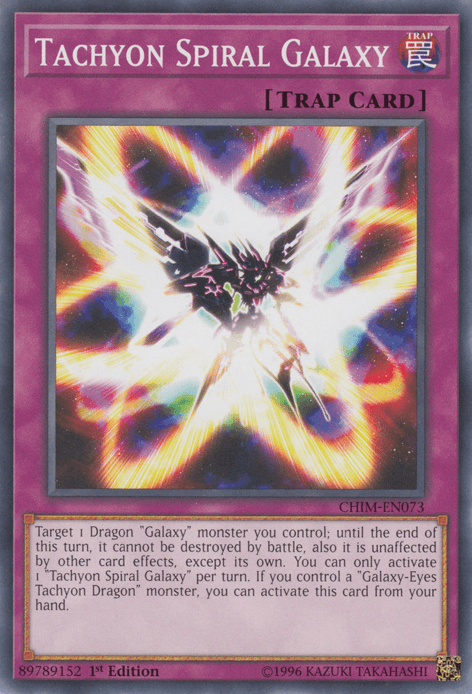 Tachyon Spiral Galaxy [CHIM-EN073] Common (ONLINE ORDER ONLY)