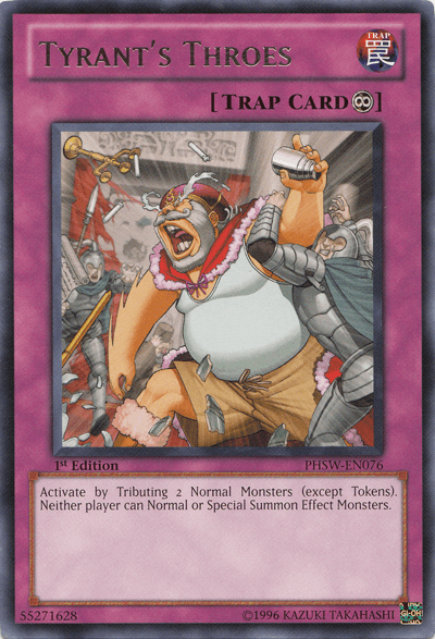 Tyrant's Throes [PHSW-EN076] Rare (ONLINE ORDER ONLY)