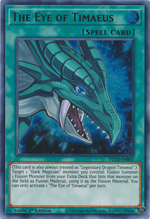 The Eye of Timaeus [DLCS-EN007] Ultra Rare (ONLINE ORDER ONLY)