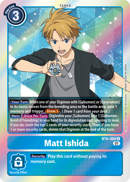 Matt Ishida [BT6-088] [Double Diamond] (ONLINE ORDER ONLY)