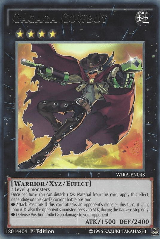 Gagaga Cowboy [WIRA-EN043] Rare (ONLINE ORDER ONLY)