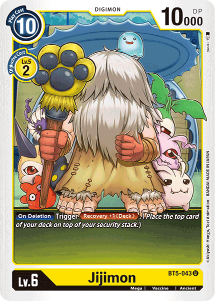 Jijimon [BT5-043] [Battle of Omni] (ONLINE ORDER ONLY)