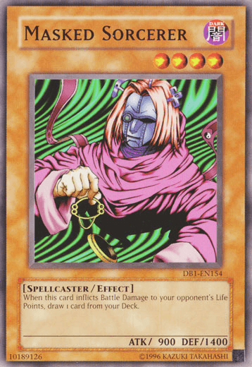 Masked Sorcerer [DB1-EN154] Common (ONLINE ORDER ONLY)