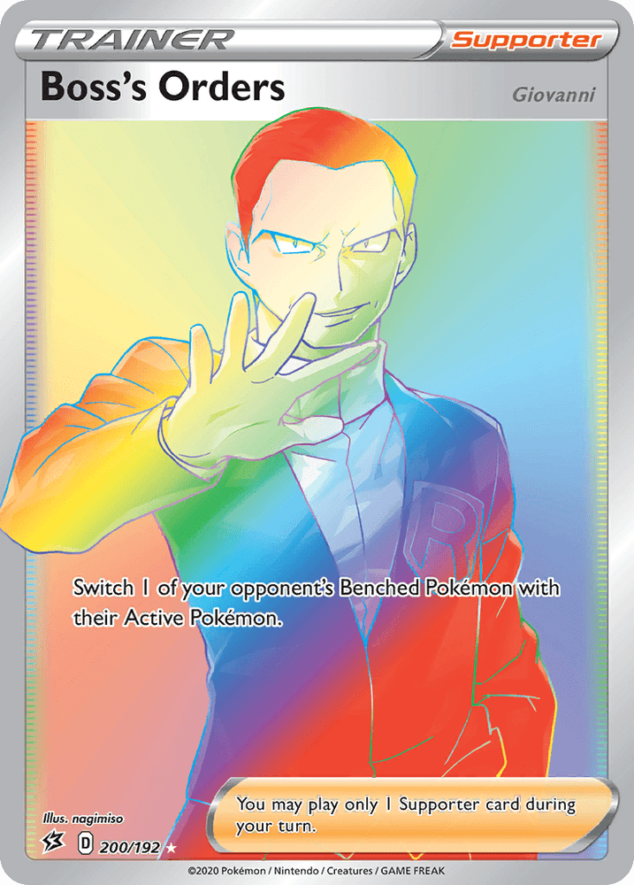 Boss's Orders (200/192) [Sword & Shield: Rebel Clash] (Online Only)