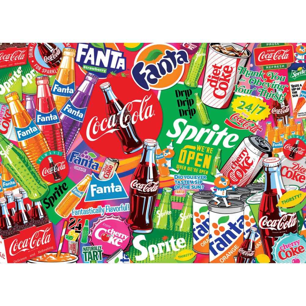 Coca-Cola - Taste the Feeling 1000 Piece Jigsaw Puzzle