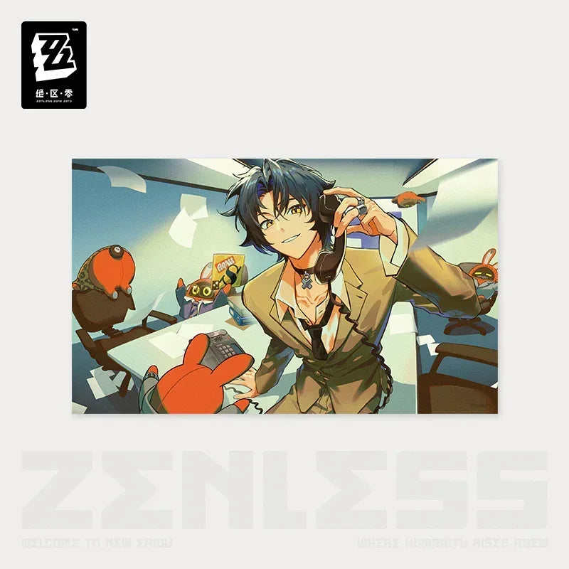 Zenless Zone Zero Random Play Video Tape Series Collectible Posters Vol.4