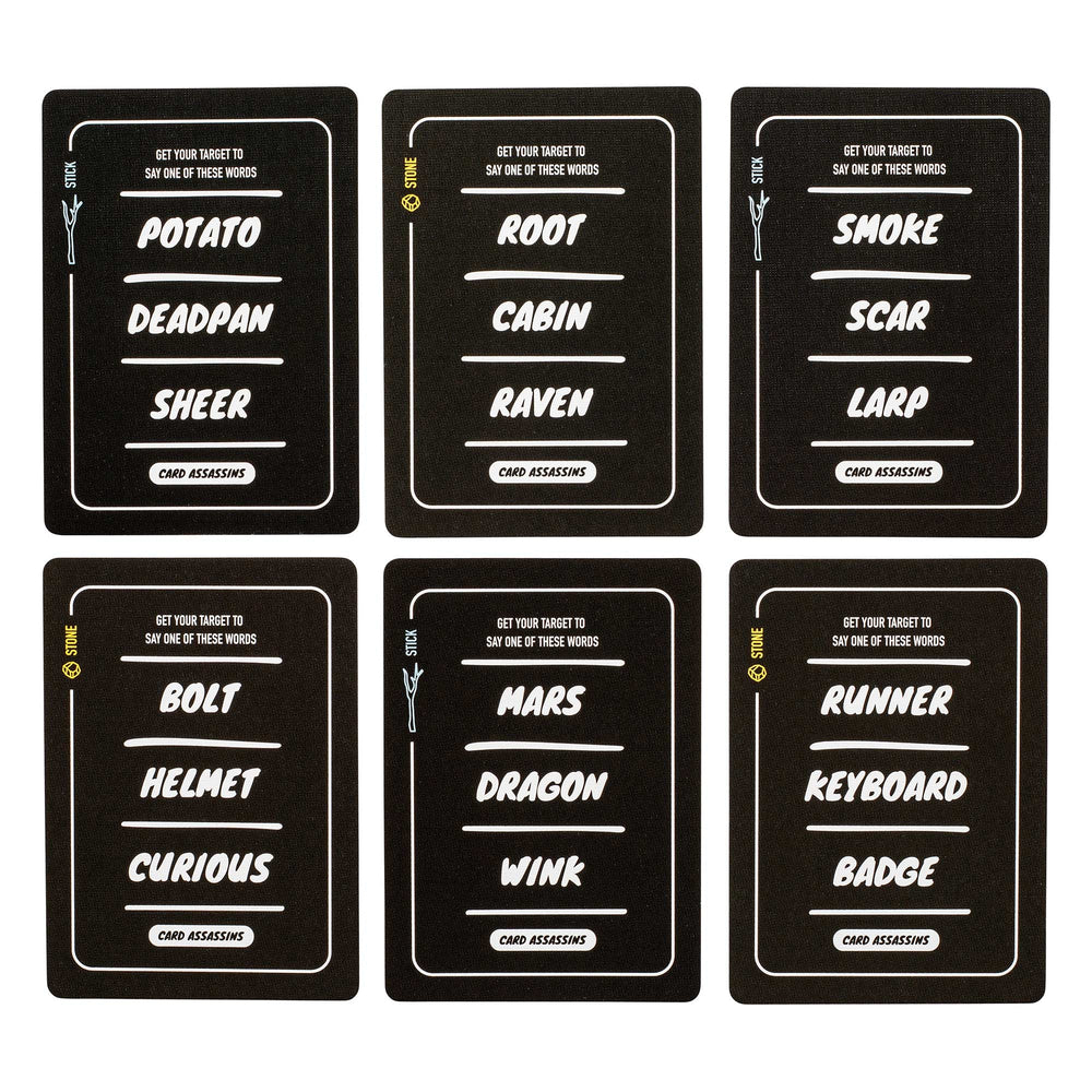 Card Assassins Expansion: Sticks & Stones