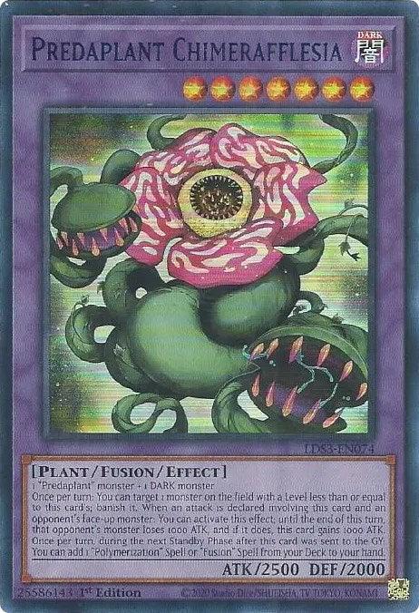 Predaplant Chimerafflesia (Blue) [LDS3-EN074] Ultra Rare (ONLINE ORDER ONLY)