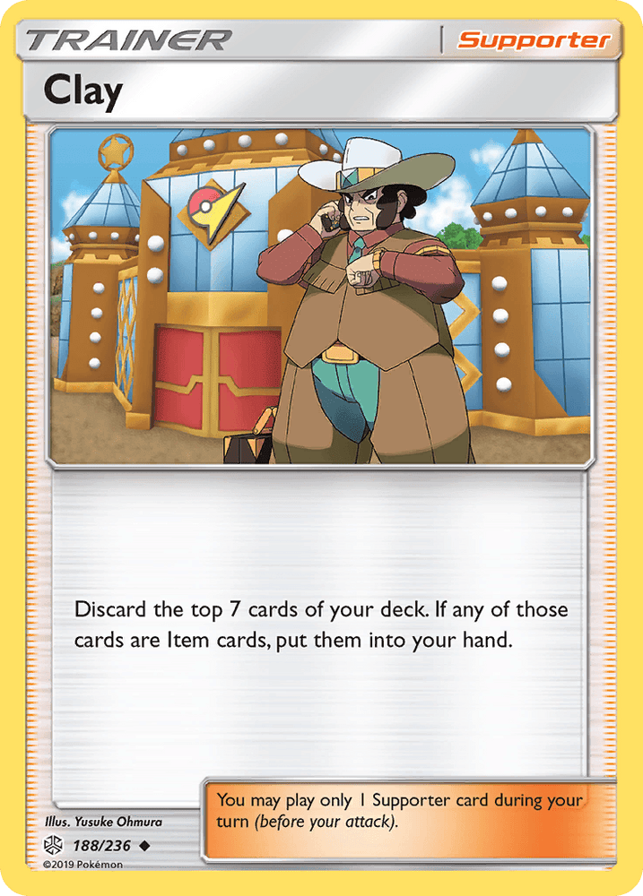 Clay (188/236) [Sun & Moon: Cosmic Eclipse] (Online Only)