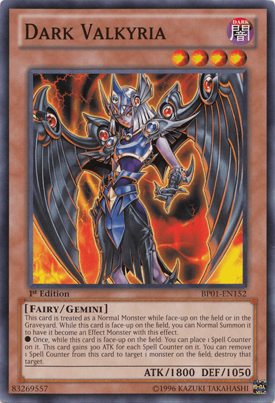 Dark Valkyria [BP01-EN152] Common (ONLINE ORDER ONLY)