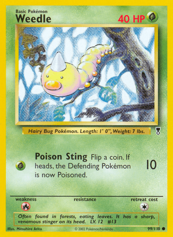 Weedle (99/110) [Legendary Collection] (Online Only)
