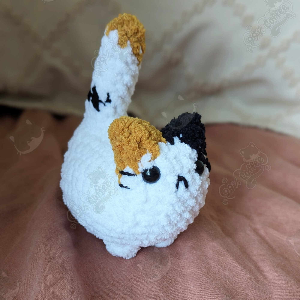 Calico Loaf Cat Stuffed Animal (ONLINE ORDER ONLY)