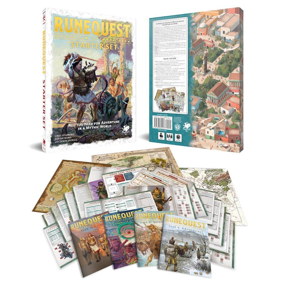 RuneQuest RPG: Starter Set (ONLINE ORDER ONLY)