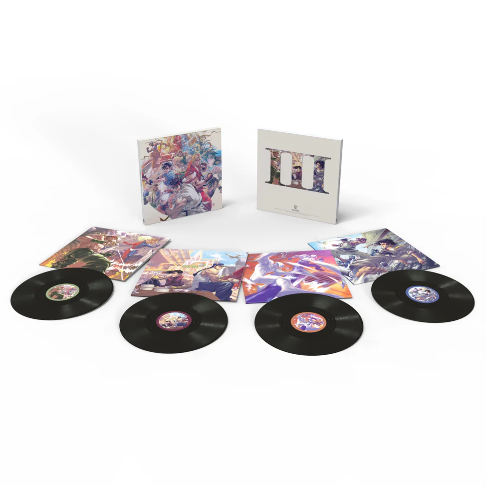 Street Fighter III: The Collection Original Soundtrack (180 Gram Vinyl) (4 Lp's) (Box Set) [Vinyl] (ONLINE ORDER ONLY)