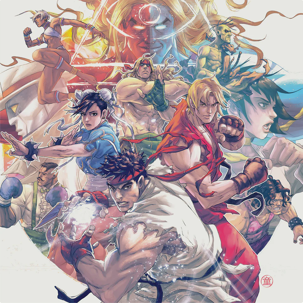 Street Fighter III: The Collection Original Soundtrack (180 Gram Vinyl) (4 Lp's) (Box Set) [Vinyl] (ONLINE ORDER ONLY)
