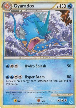 Gyarados (20/30) [HeartGold & SoulSilver: Trainer Kit - Gyarados] (Online Only)