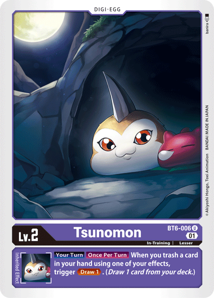 Tsunomon [BT6-006] [Double Diamond] (ONLINE ORDER ONLY)