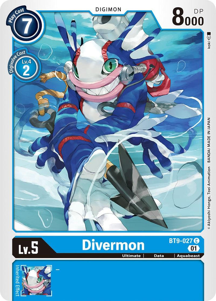 Divermon [BT9-027] [X Record] (ONLINE ORDER ONLY)