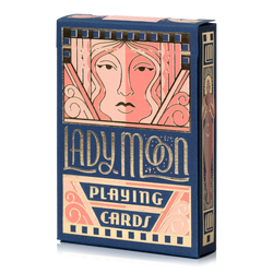 Lady Moon Playing Cards