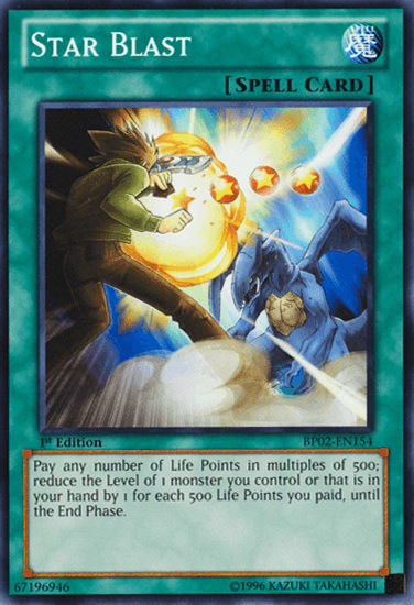 Star Blast [BP02-EN154] Common (ONLINE ORDER ONLY)