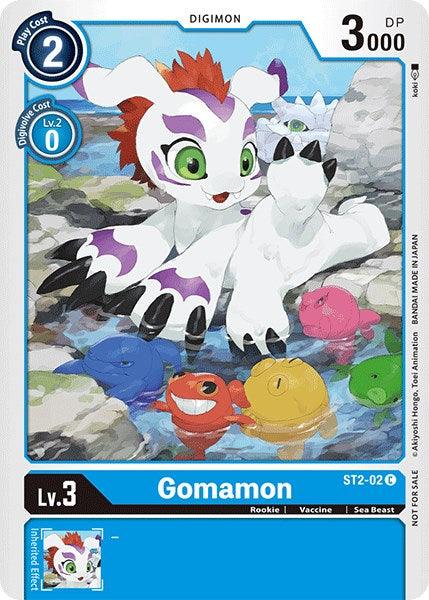 Gomamon [ST2-02] (Official Tournament Pack Vol.3) [Starter Deck: Cocytus Blue Promos] (ONLINE ORDER ONLY)