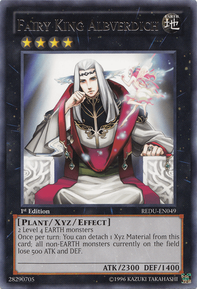 Fairy King Albverdich [REDU-EN049] Rare (ONLINE ORDER ONLY)
