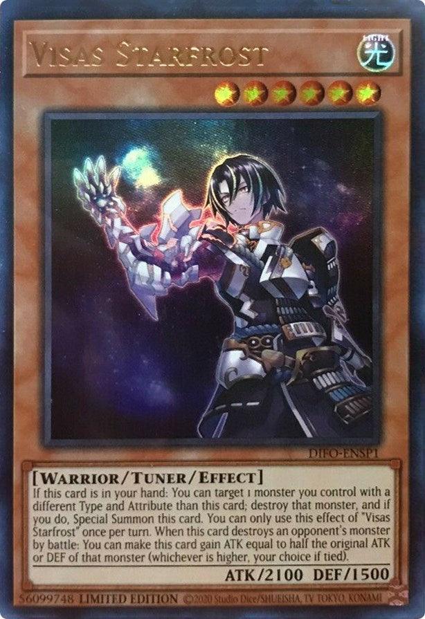 Visas Starfrost [DIFO-ENSP1] Ultra Rare (ONLINE ORDER ONLY)