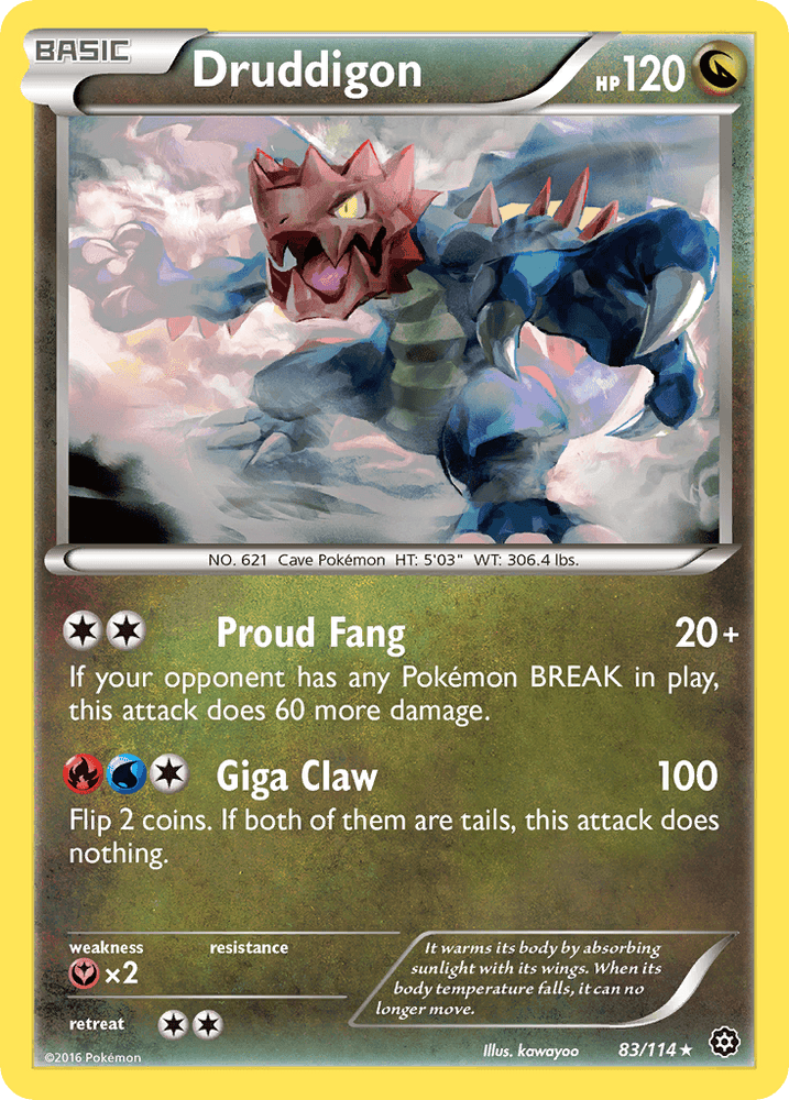 Druddigon (83/114) [XY: Steam Siege] (Online Only)