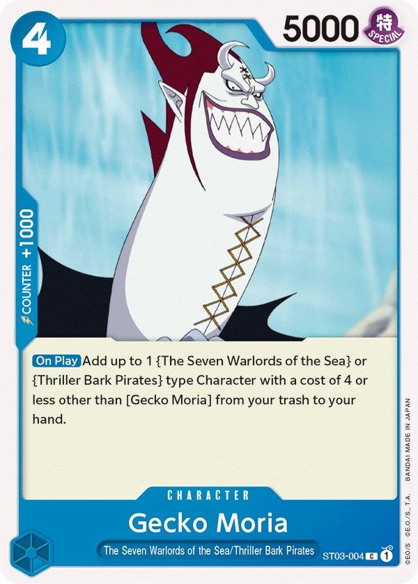 Gecko Moria [Starter Deck: The Seven Warlords of The Sea] (ONLINE ORDER ONLY)