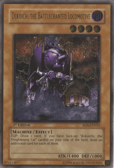 Dekoichi the Battlechanted Locomotive [RDS-EN032] Ultimate Rare (ONLINE ORDER ONLY)