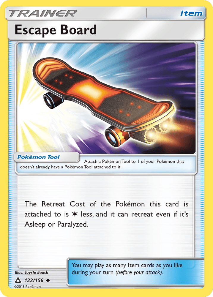 Escape Board (122/156) [Sun & Moon: Ultra Prism] (Online Only)