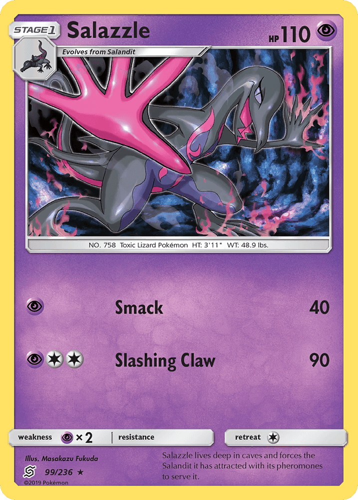 Salazzle (99/236) [Sun & Moon: Unified Minds] (Online Only)