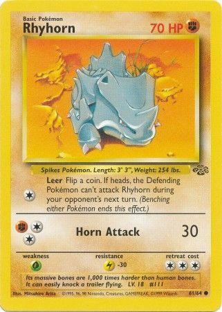Rhyhorn (61/64) [Jungle Unlimited] (Online Only)