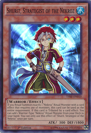 Shurit, Strategist of the Nekroz [THSF-EN010] Super Rare (ONLINE ORDER ONLY)
