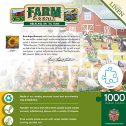Farm & Country - Weekends On the Farm 1000 Piece Jigsaw Puzzle