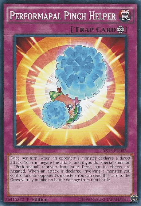 Performapal Pinch Helper [YS16-EN032] Common (ONLINE ORDER ONLY)